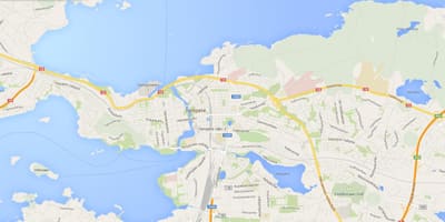地図のタンペレフィンランド