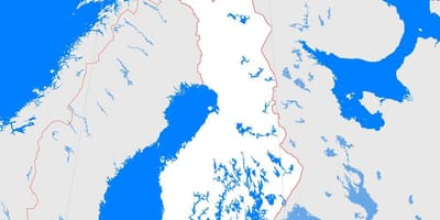 地図のフィンランド概要