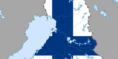 フィンランドフラグの地図