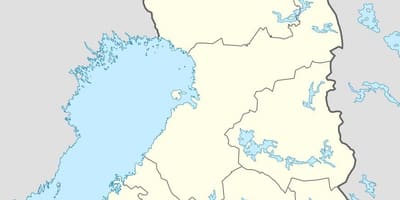 フィンランドの地図の位置